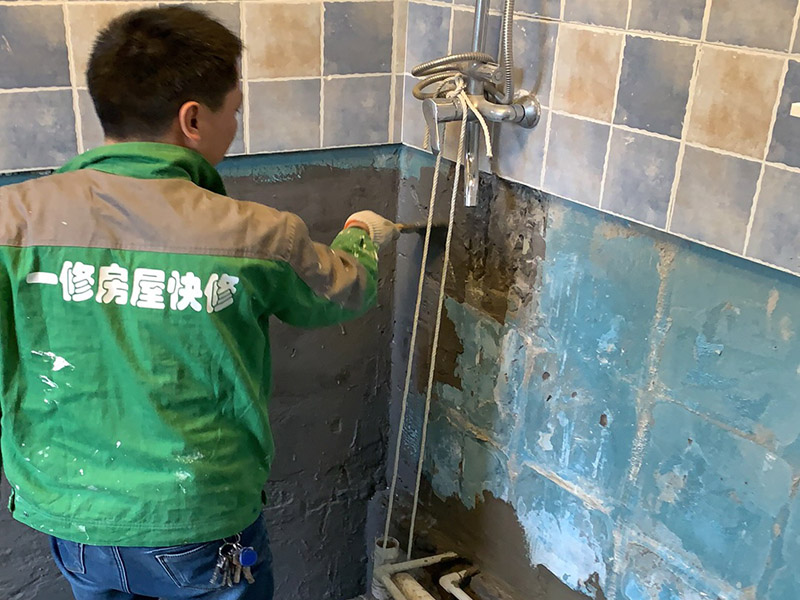 洗手臺墻面沒有貼瓷磚如何防水？原來墻